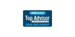 2018 Top Advisor by Participant Outcomes